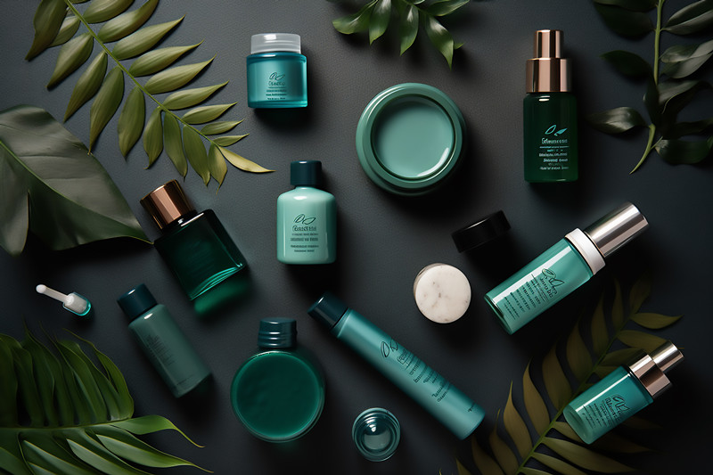 What is the printing method on cosmetic bottles?
